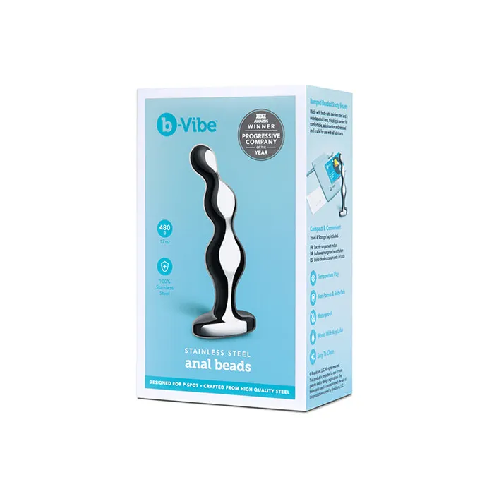 Anal BVibe BVibe Stainless Steel Anal Beads