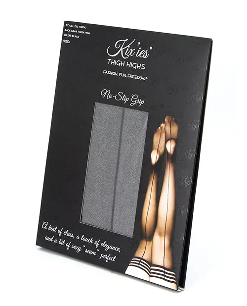 Anal Kixies Kixies Lois Thigh High Wblack Seam