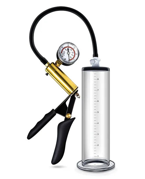 Blush Performance Vx6 Vacuum Penis Pump Wbrass Pistol Pressure Gauge Blush Male Sex Toys Blush Performance Vx6 Vacuum Penis Pump Wbrass Pistol Pressure Gauge Blush Male Sex Toys