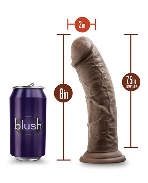 Dildos Blush Dr Skin Plus 8 Posable Dildo Blush Dildos Blush Dr Skin Plus 8 Posable Dildo Blush