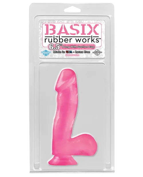 Dildos Pipedream Basix Rubber Works 65 Dong Wsuction Cup