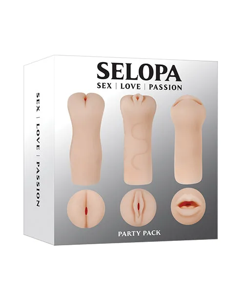 Evolved Vibrators Selopa Party Pack Strokers Evolved Vibrators Selopa Party Pack Strokers
