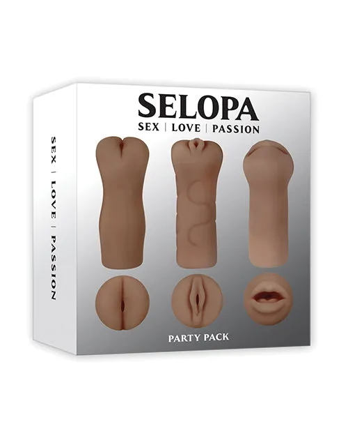 Evolved Vibrators Selopa Party Pack Strokers Evolved Vibrators Selopa Party Pack Strokers