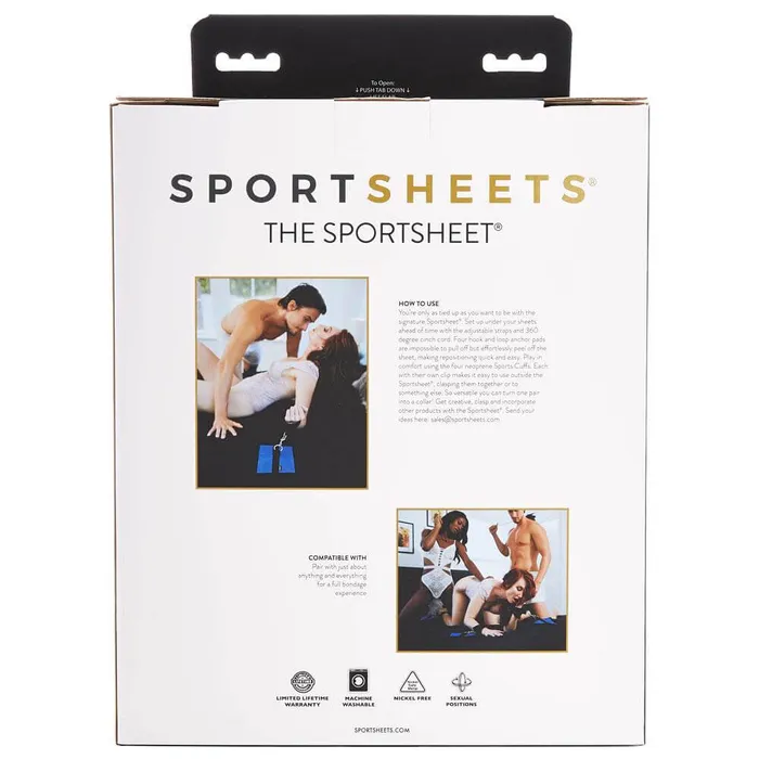 Handcuffs Restraints Sportsheets The Sportsheet Bondage Bedding Queen Sportsheets