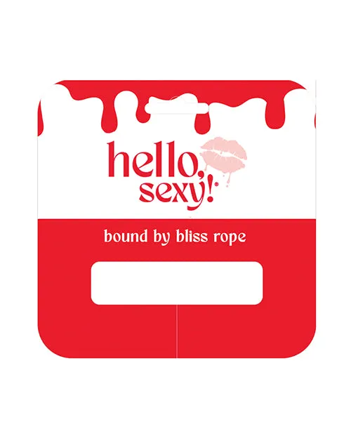 Hello Sexy Bound By Bliss Bondage Thank Me Now Couples
