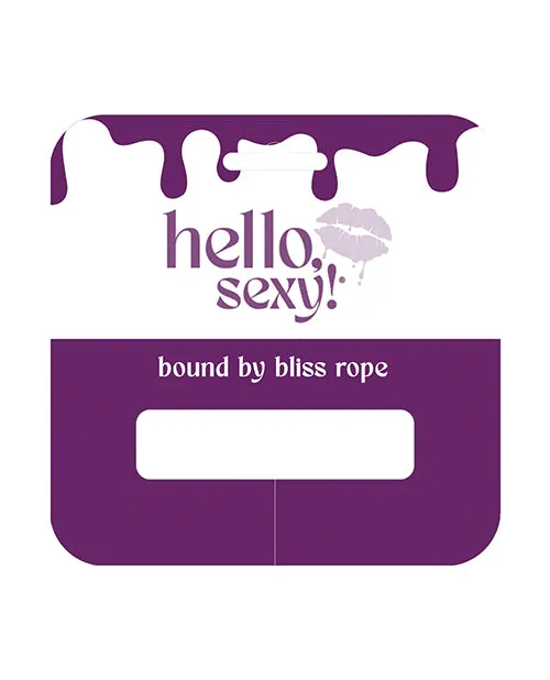 Hello Sexy Bound By Bliss Bondage Thank Me Now Couples