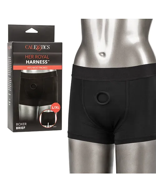 Her Royal Harness Boxer Brief CalExotics Female Sex Toys Her Royal Harness Boxer Brief CalExotics Female Sex Toys