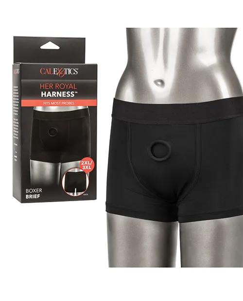 Her Royal Harness Boxer Brief CalExotics Female Sex Toys Her Royal Harness Boxer Brief CalExotics Female Sex Toys