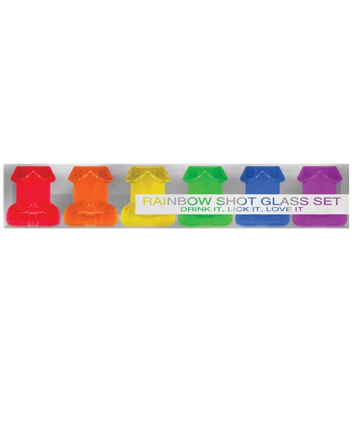 Kheper Games Anal Rainbow Shot Glass Set