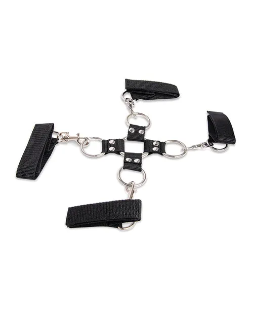 Lux Fetish 7 Pc Hogtie Ball Gag Kit Electric Eel Couples