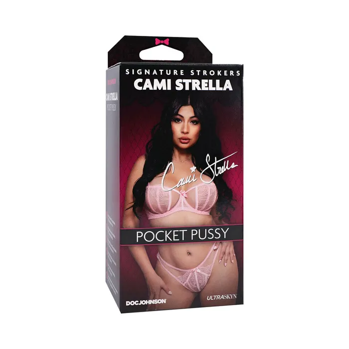 Male Sex Toys Doc Johnson Signature Strokers Cami Strella ULTRASKYN Pocket Pussy Vanilla Male Sex Toys Doc Johnson Signature Strokers Cami Strella ULTRASKYN Pocket Pussy Vanilla
