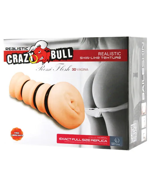 Male Sex Toys Pretty Love Crazy Bull Rossi Flesh Masturbator Sleeve Vagina