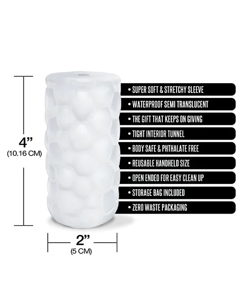 Pleasure Package Use Wcaution Tight Textured Stroker White Global Novelties Male Sex Toys Pleasure Package Use Wcaution Tight Textured Stroker White Global Novelties Male Sex Toys