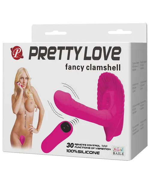 Pretty Love Fancy Remote Control Clamshell 30 Function Pretty Love Vibrators