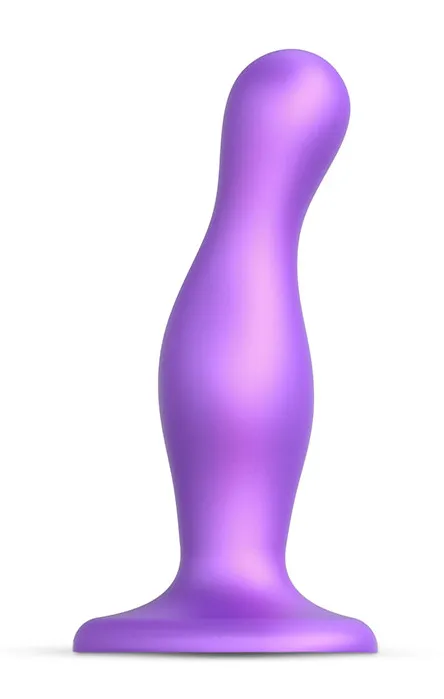 StrapOnMe Female Sex Toys StrapOnMe Curvy Plug Dil Metallic