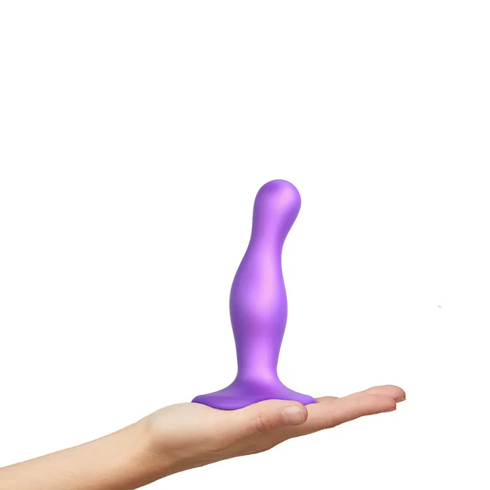 StrapOnMe Female Sex Toys StrapOnMe Curvy Plug Dil Metallic