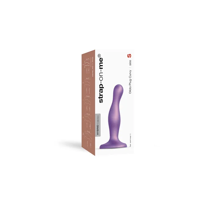 StrapOnMe Female Sex Toys StrapOnMe Curvy Plug Dil Metallic