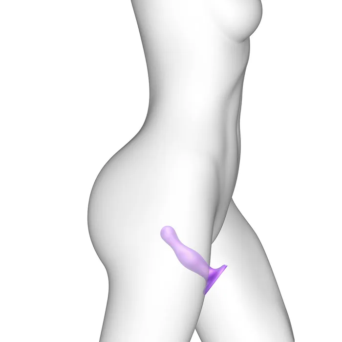 StrapOnMe Female Sex Toys StrapOnMe Curvy Plug Dil Metallic