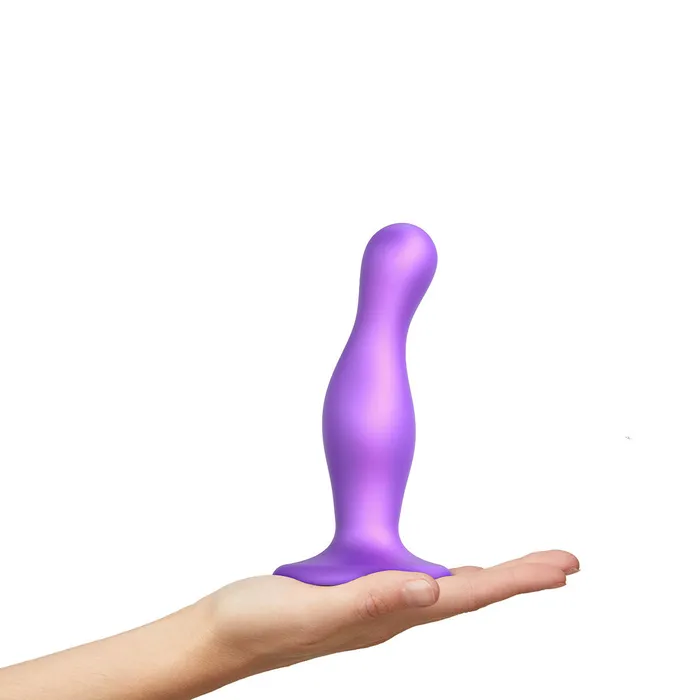 StrapOnMe Female Sex Toys StrapOnMe Curvy Plug Dil Metallic