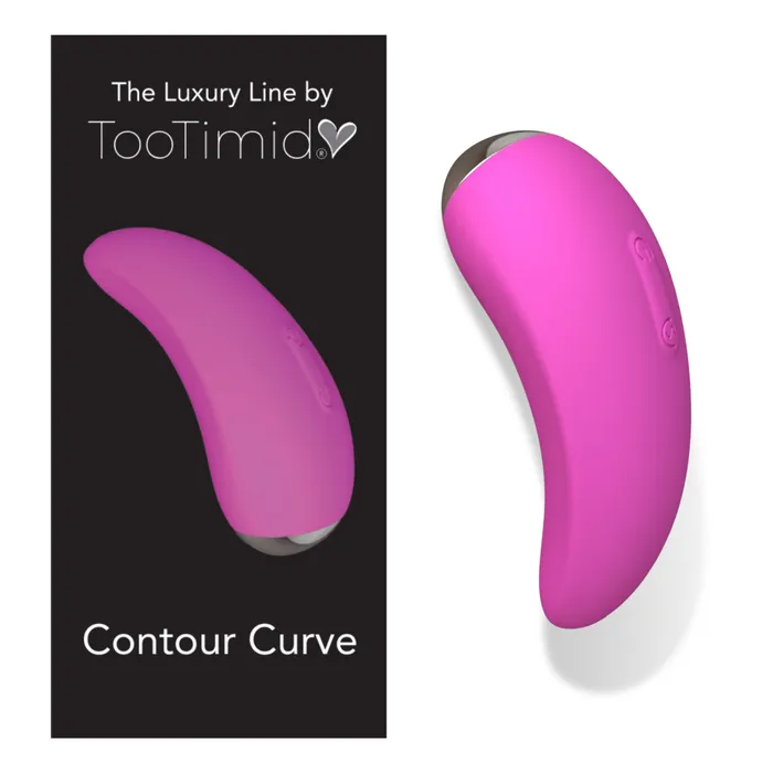 TooTimidcom Female Sex Toys Contour Curve Rechargeable Silicone Clit Stimulator TooTimidcom Female Sex Toys Contour Curve Rechargeable Silicone Clit Stimulator