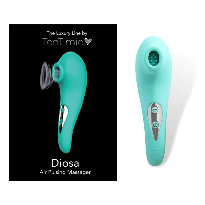 TooTimidcom Female Sex Toys Diosa Premium Clitoral Air Vibrator
