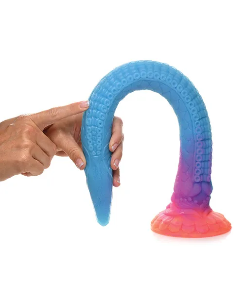 XR Brands Creature Cocks Makara Silicone Snake Dildo Glow In The Dark Dildos XR Brands Creature Cocks Makara Silicone Snake Dildo Glow In The Dark Dildos