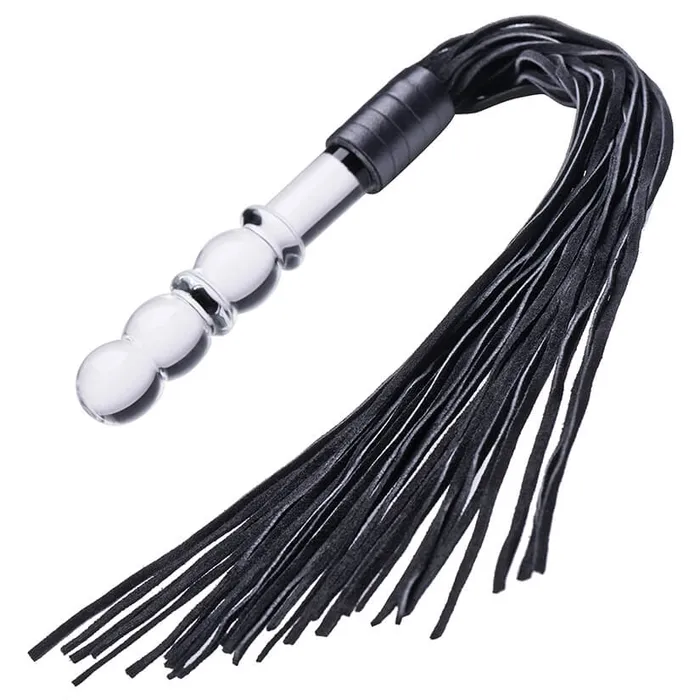 XR Brands Dildos Lingam Glass Dildo Flogger