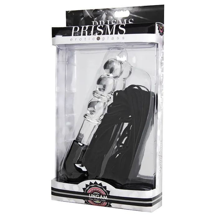 XR Brands Dildos Lingam Glass Dildo Flogger
