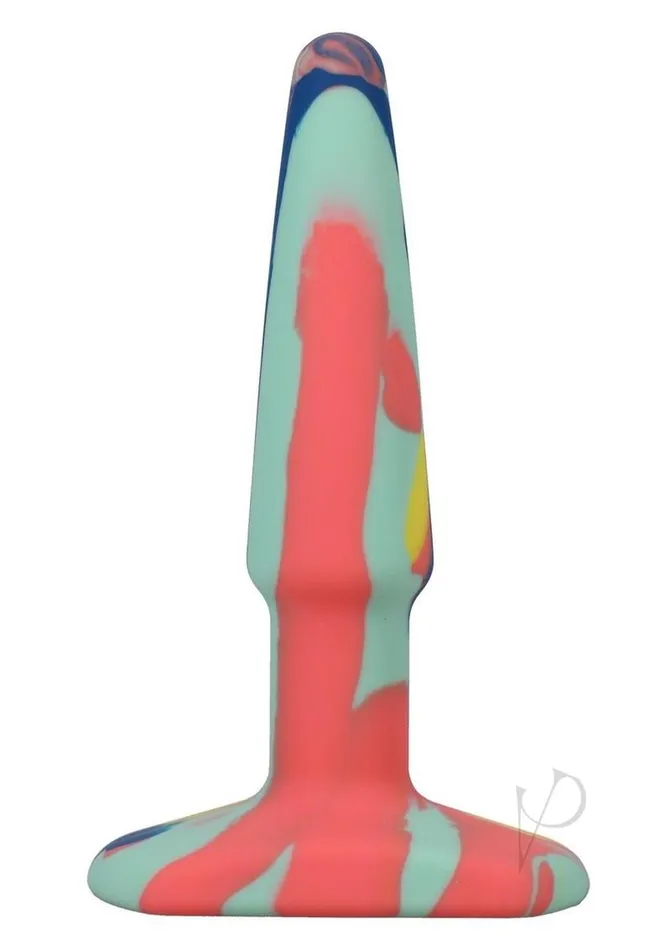 APlay Groovy Plug 4 Orange Premium Silicone Anal Plug Doc Johnson Enterprises Anal