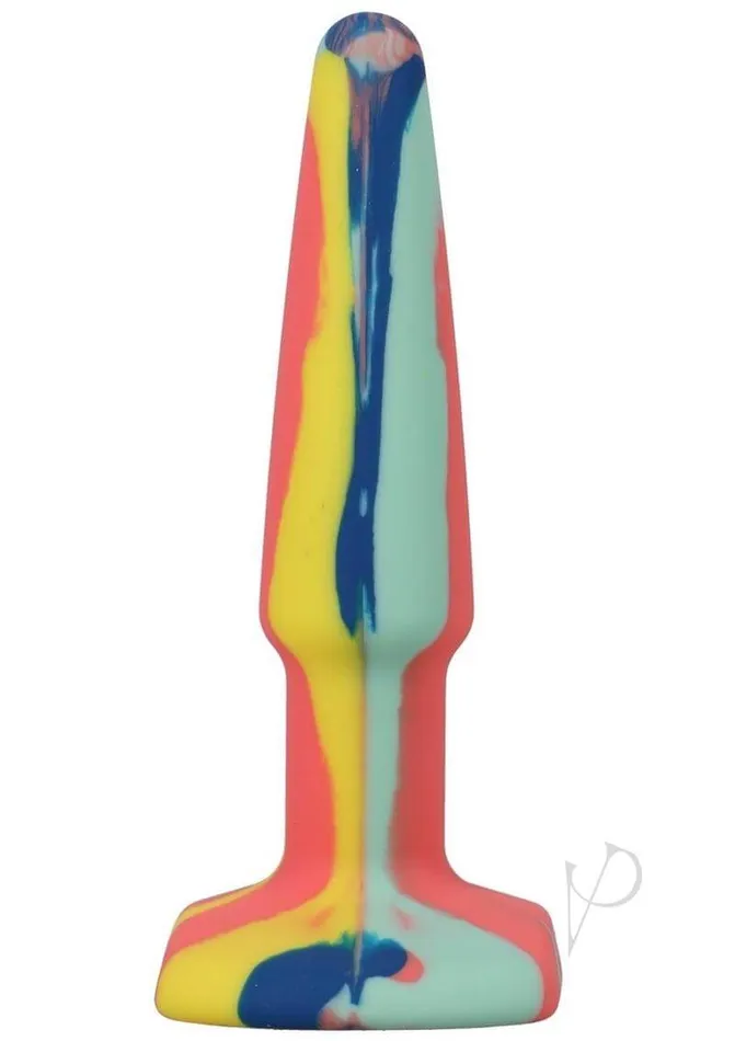 APlay Groovy Plug 4 Orange Premium Silicone Anal Plug Doc Johnson Enterprises Anal