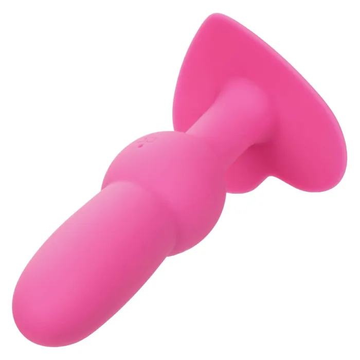 Anal California Exotic Novelties First Time Vibrating Beaded Anal Probe Vibrator Pink