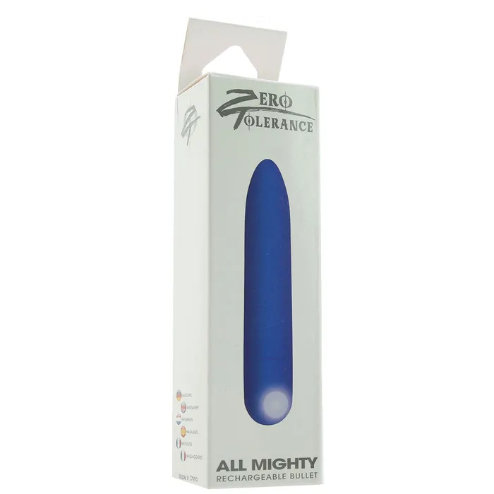 Anal Evolved Novelties Zero Tolerance All Mighty Bullet Vibe in Cobalt Blue Anal Evolved Novelties Zero Tolerance All Mighty Bullet Vibe in Cobalt Blue
