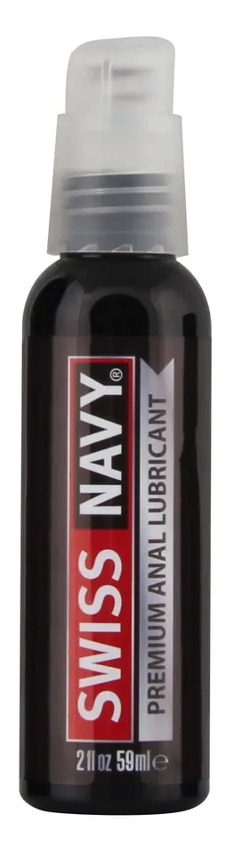 Anal MD Science Swiss Navy Premium Anal Lube SiliconeBased Lubricant 2 Oz