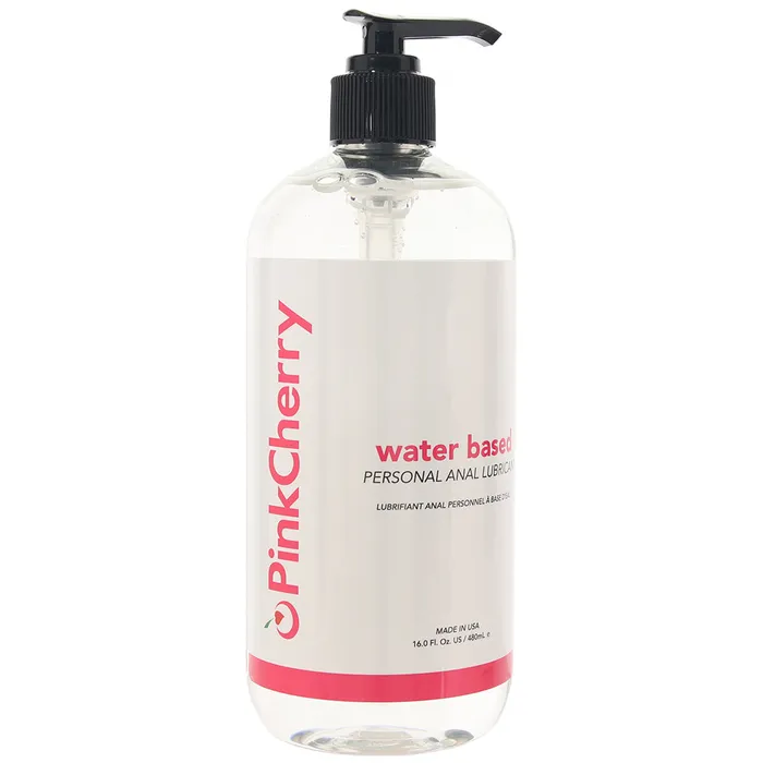 Anal PinkCherry PinkCherry Water Based Anal Lubricant in 16oz480ml