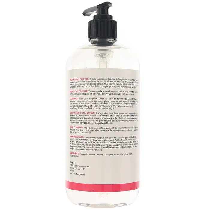 Anal PinkCherry PinkCherry Water Based Anal Lubricant in 16oz480ml Anal PinkCherry PinkCherry Water Based Anal Lubricant in 16oz480ml