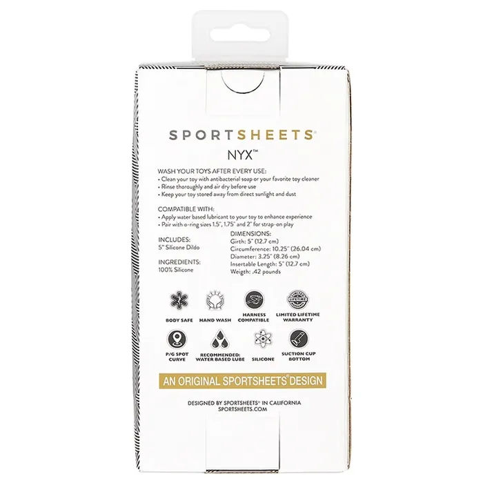 Anal Sportsheets Nexus Collection NyxCoral 5 SPORTSHEETS