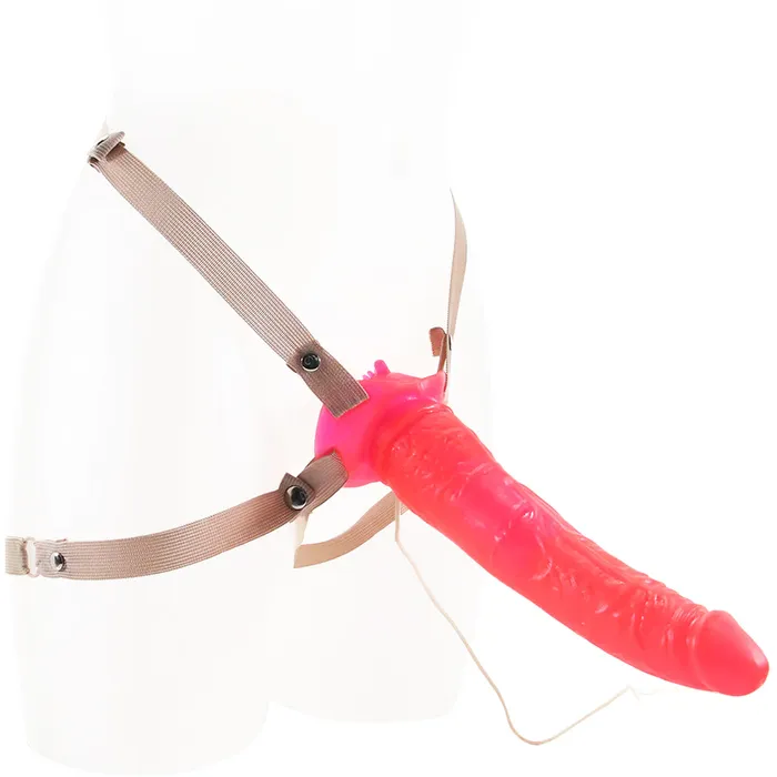 Bettys Jelly Bumble Bee Strap On in Pink CalExotics Female Sex Toys