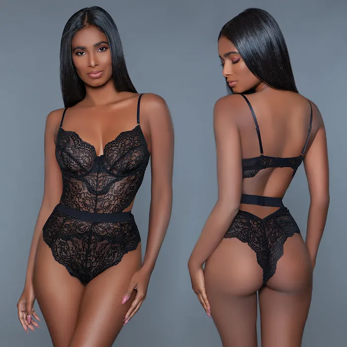 Bewicked Anal Bewicked Bettany BodysuitBlack XLarge
