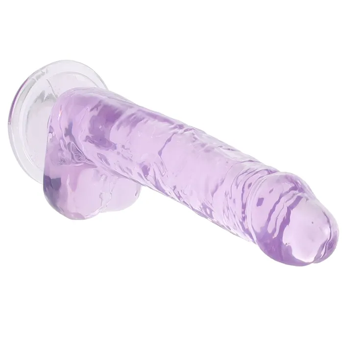 Blush Dildos Naturally Yours 7 Inch Crystalline Dildo in Amethyst Blush Dildos Naturally Yours 7 Inch Crystalline Dildo in Amethyst