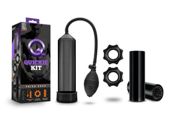 Blush Novelties Male Sex Toys Enhance Your Pleasure with the Quickie Kit Thick Cock Penis Pump Blush Novelties Male Sex Toys Enhance Your Pleasure with the Quickie Kit Thick Cock Penis Pump