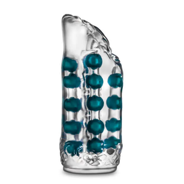 Blush Novelties Male Sex Toys M for Men Super Stroker Clear