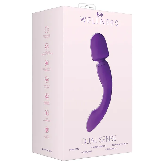 BLUSH Wellness Dual SensePurple Vibrators