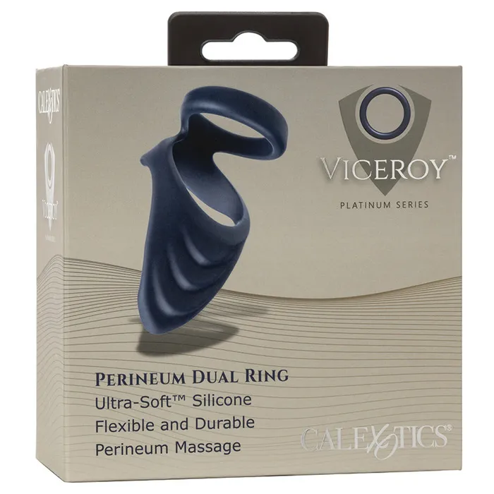 CAL EXOTICS Male Sex Toys Viceroy Perineum Dual Ring