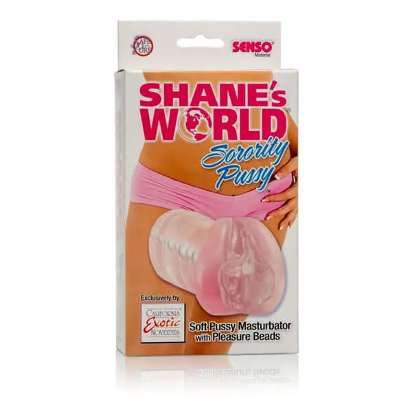 California Exotic Novelties Male Sex Toys Shanes World Masturbator Sorority Pussy