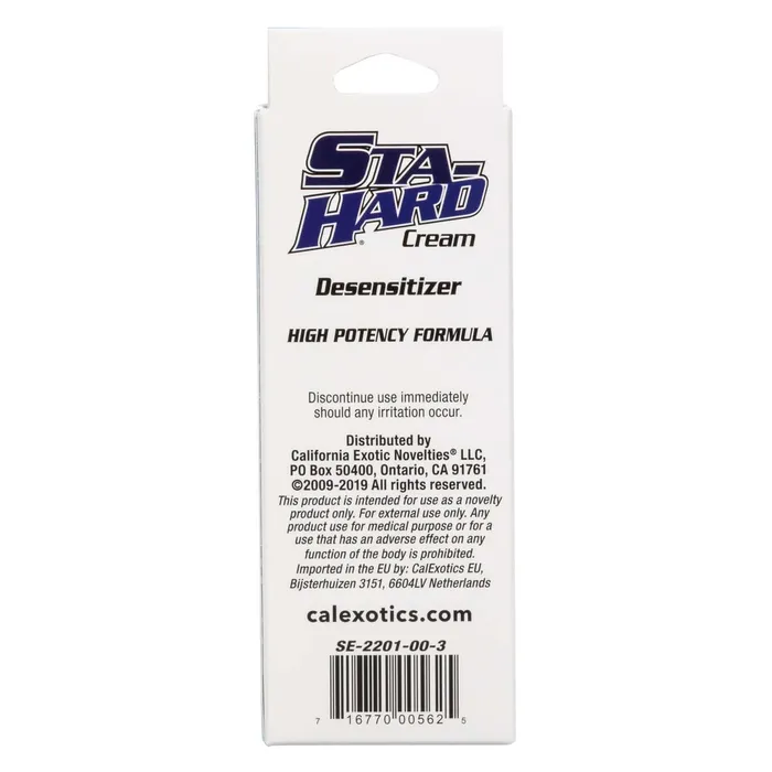 California Exotic Novelties StaHard Tube 2 Oz Dildos