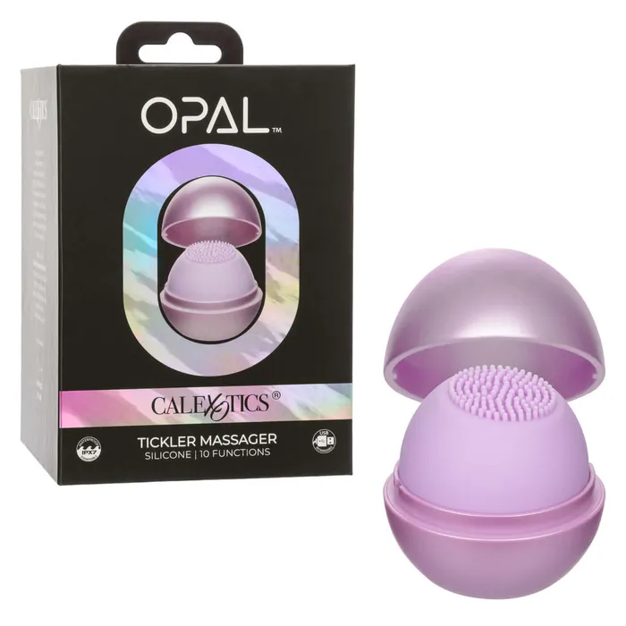 California Exotic Novelties Vibrators Opal Tickler Massager Purple