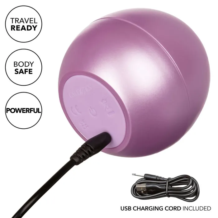 California Exotic Novelties Vibrators Opal Tickler Massager Purple