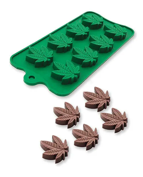 Cannabis Silicone Pot Leaf Mold Little Genie Female Sex Toys