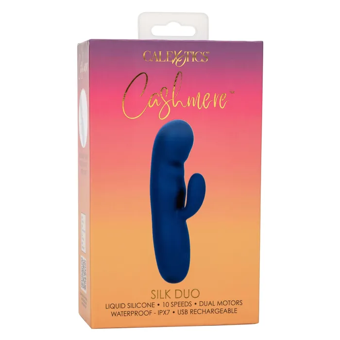 Cashmere Silk Duo Vibrator by California Exotic Novelties California Exotic Novelties Vibrators Cashmere Silk Duo Vibrator by California Exotic Novelties California Exotic Novelties Vibrators