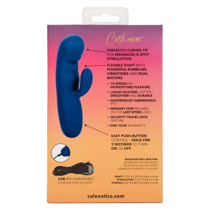 Cashmere Silk Duo Vibrator by California Exotic Novelties California Exotic Novelties Vibrators